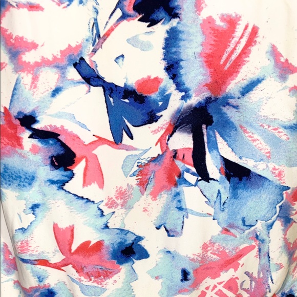 Vince Camuto Santorini Watercolor Swimsuit - Picture 5 of 7